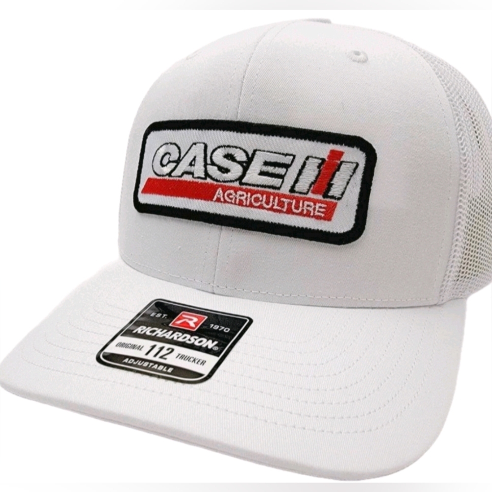 CASE IH International Harvester Tractor Farming Trucker Patch Hat Cap USA Made
